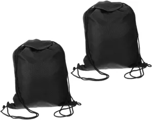 2pcs Helmet Storage Tote Drawstring Backpack for Electric Bikes Motorcycles and Mountain Bikes Stylish and Practical Design for Travel and Gym Use