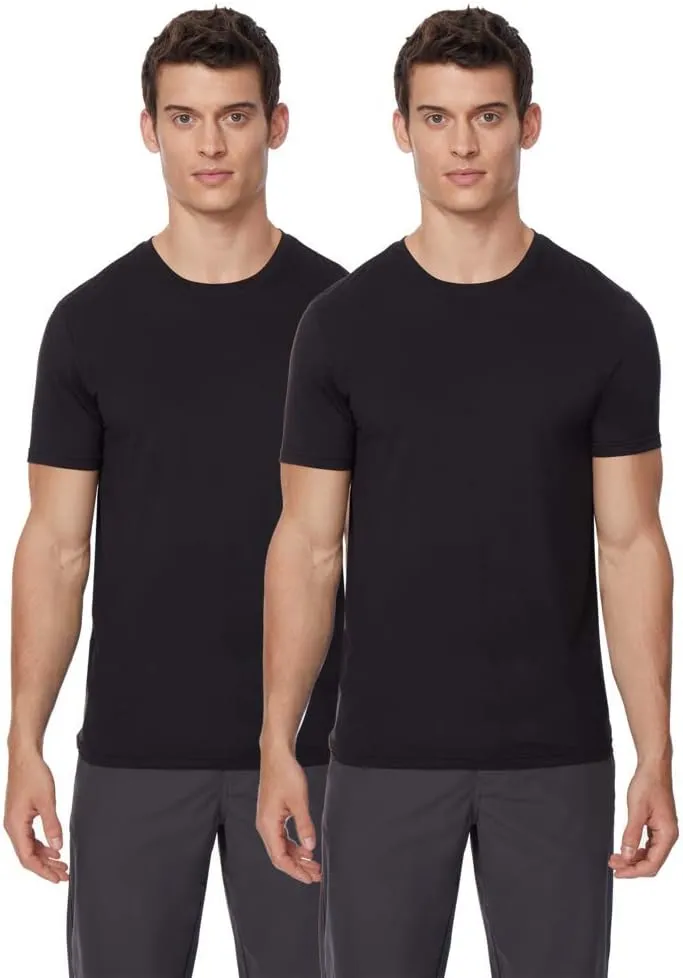 32 Degrees Cool Mens 2 Pack Short Sleeve Crew Neck