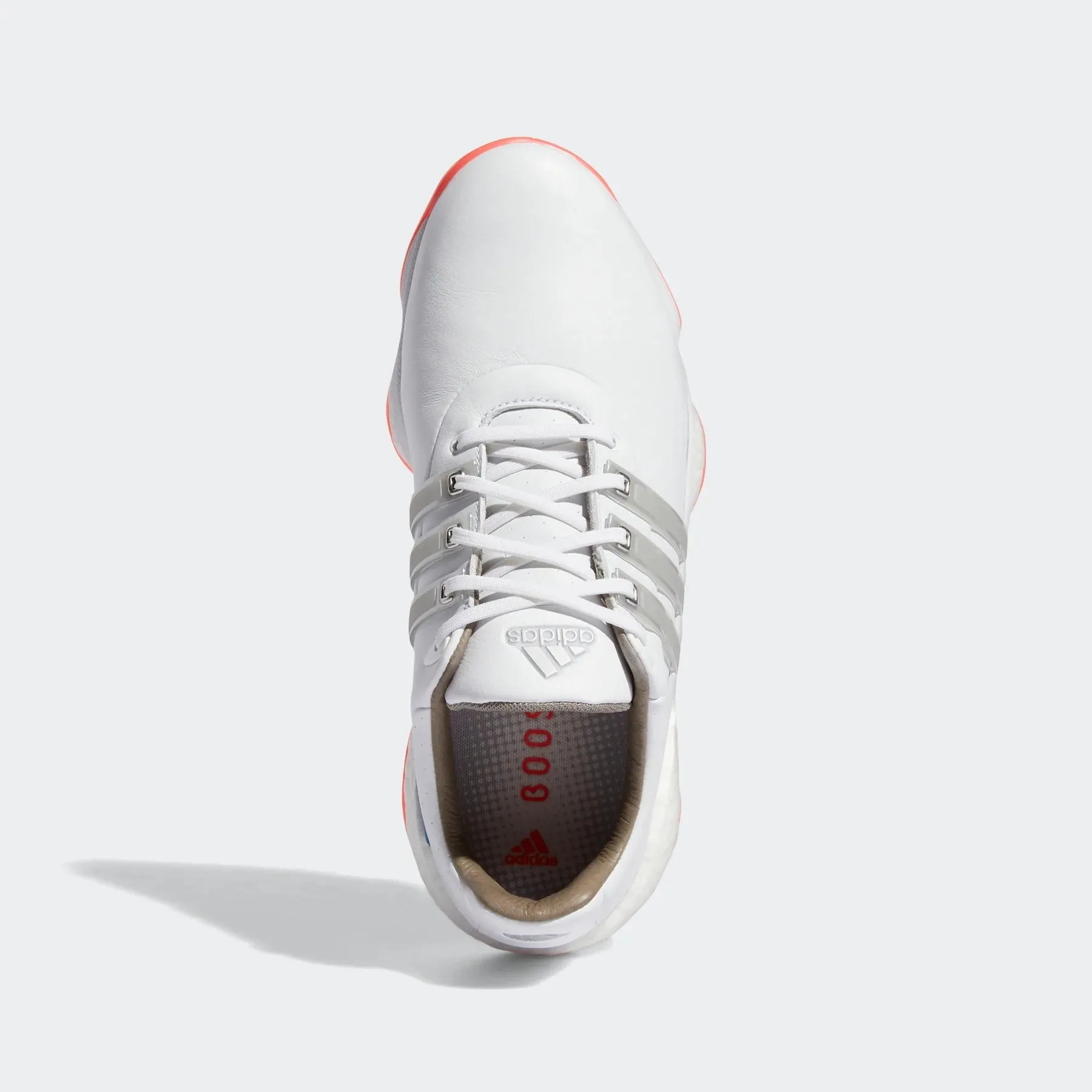 Adidas W Tour 360 22 Womens Golf Shoes White/Sil/Turbo GV7248