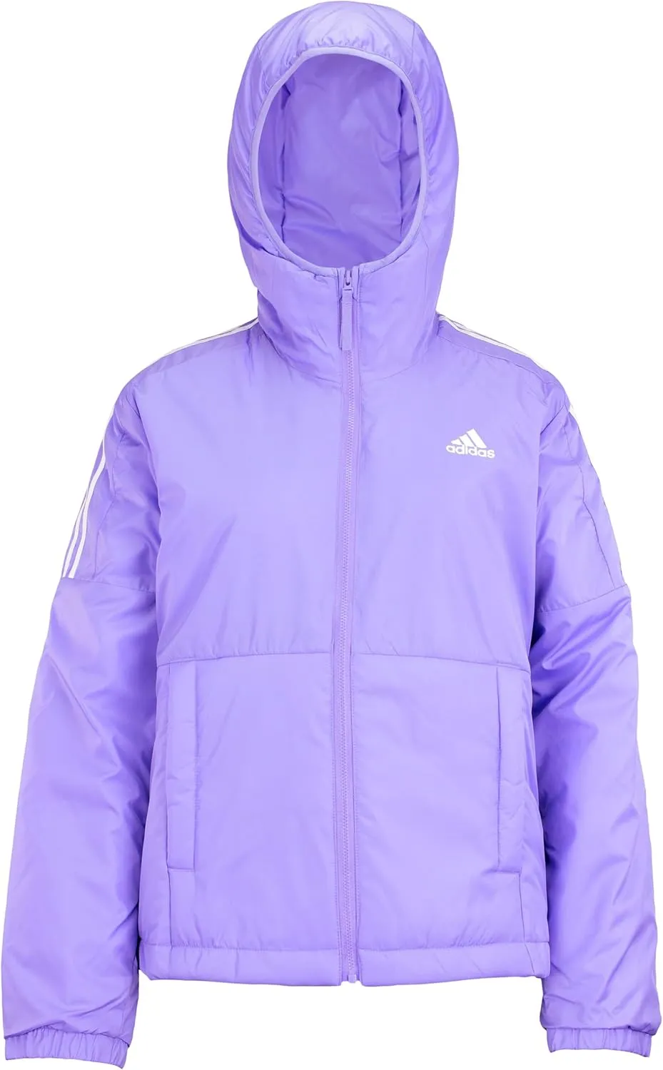 adidas Women's Essential Hooded Midweight Full Zip Jacket, Color Options