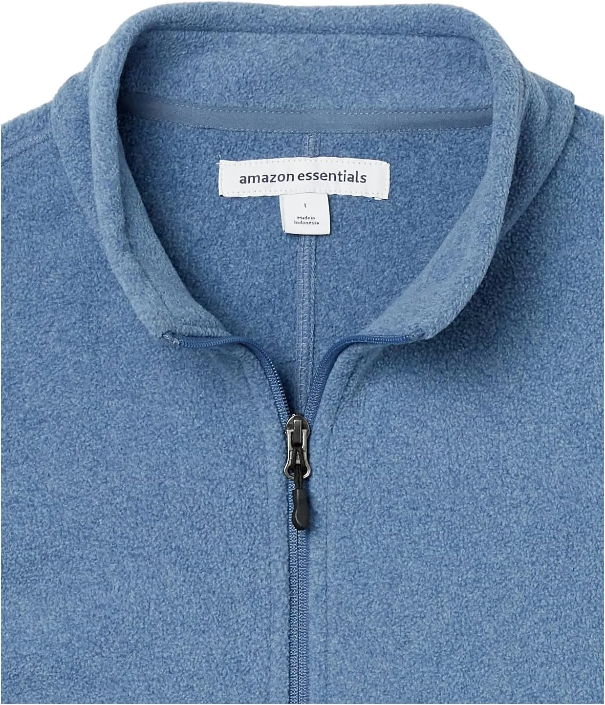 Amazon Essentials Men's Full-Zip Polar Fleece Vest (Available in Big & Tall)