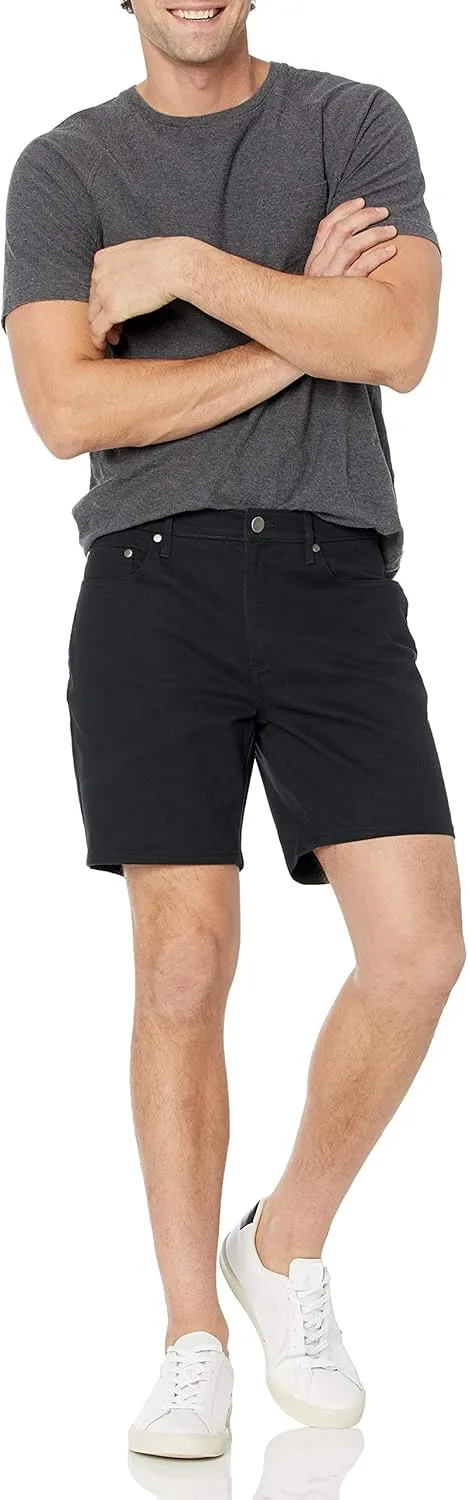 Amazon Essentials Men's Slim-Fit 7" Inseam Stretch 5-Pocket Short
