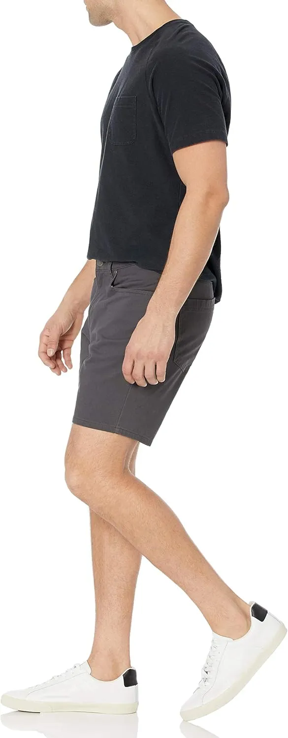 Amazon Essentials Men's Straight-Fit 7" Inseam Stretch 5-Pocket Shorts