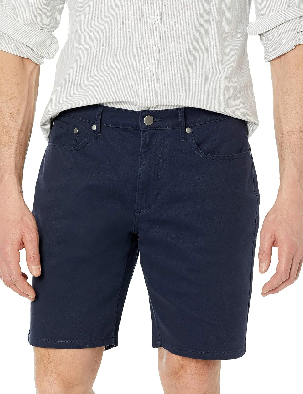 Amazon Essentials Men's Straight-fit 9" Inseam Stretch 5-Pocket Short