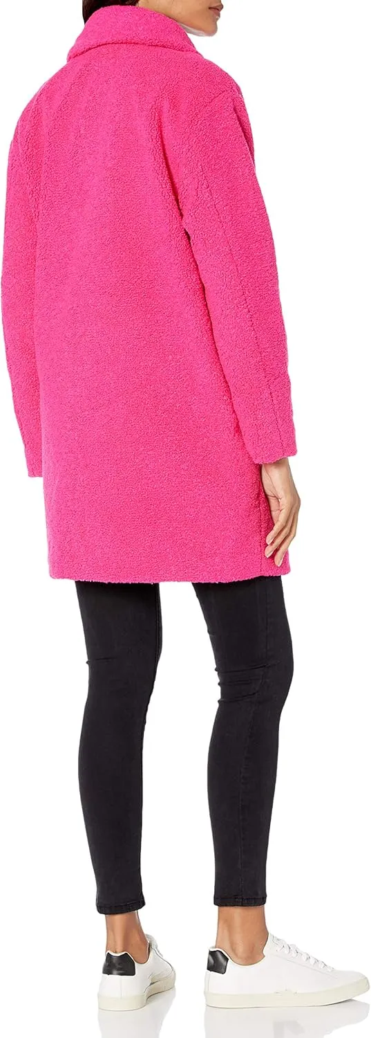 Amazon Essentials Women's Teddy Bear Fleece Oversized-Fit Lapel Jacket (Previously Daily Ritual)
