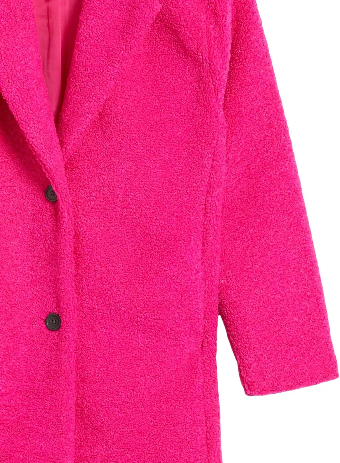 Amazon Essentials Women's Teddy Bear Fleece Oversized-Fit Lapel Jacket (Previously Daily Ritual)