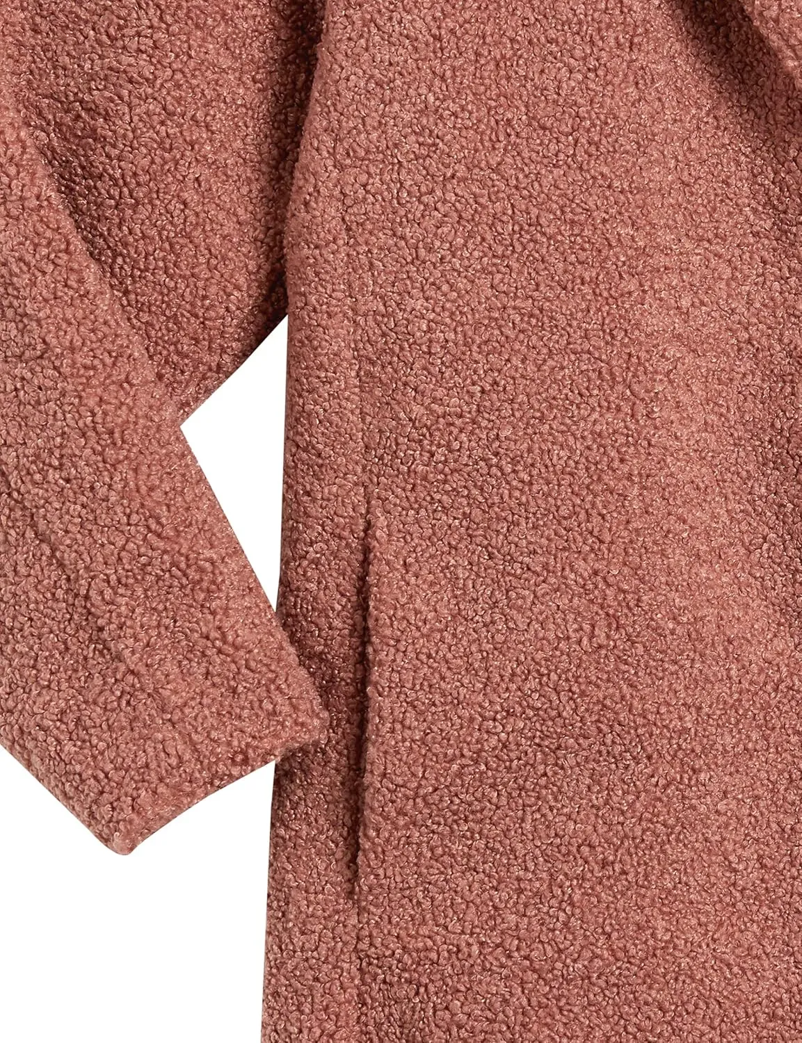 Amazon Essentials Women's Teddy Bear Fleece Oversized-Fit Lapel Jacket (Previously Daily Ritual)