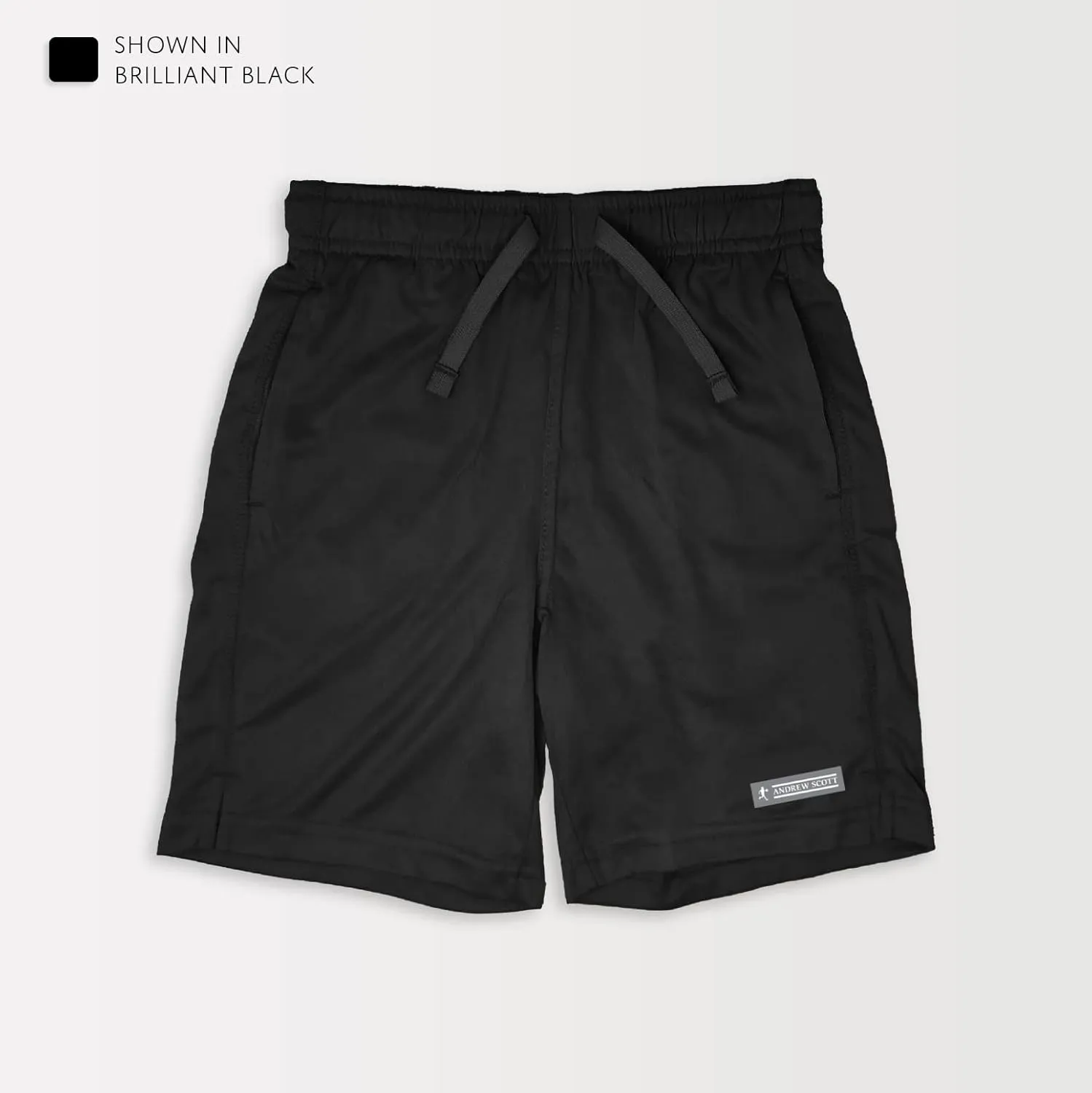 Andrew Scott Boys 3 Pack Active Performance Mesh Style Basketball Sport Shorts