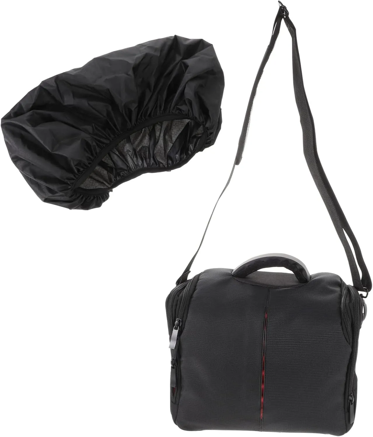 Angoily Camera Bag for DSLR Cameras Shockproof Padded Gadget Bag with Strap and Multiple Pockets for Accessories Durable Material