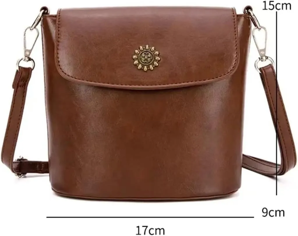 Bags for Women Women's Retro Versatile Commuting Underarm Bucket Bag Shoulder Crossbody Bag