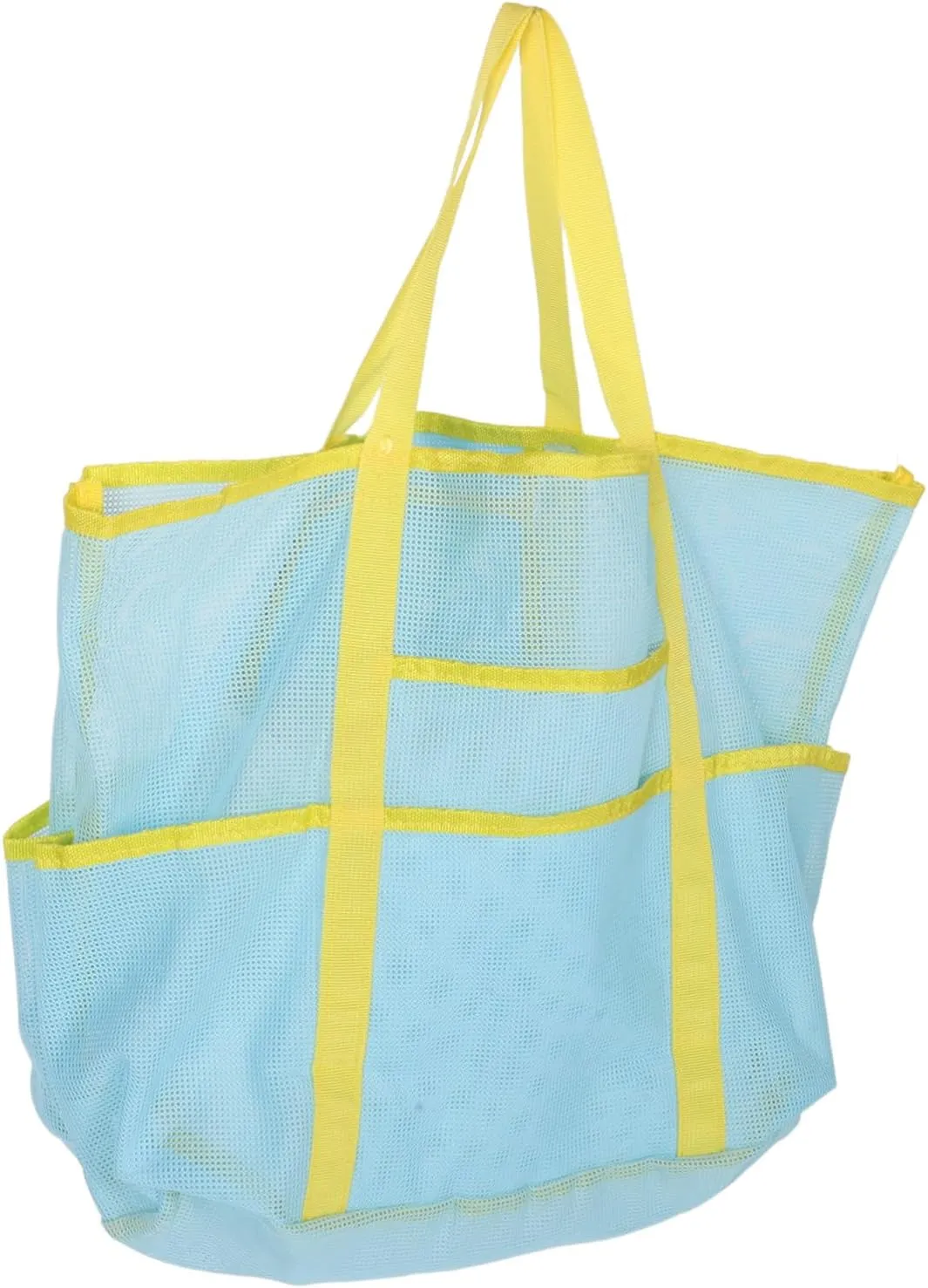 BESPORTBLE Multi-functional Travel Bag Portable Mesh Swim Bag Beach Tote Holes Women's Summer