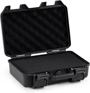 BluBox Waterproof Carry Case  TSA Approved, IP67 Rated, Protective Case for Action Cameras, Electronics & Photography Gear  11.85 x 7.4 x 3.9 Inches with Custom Foam Inserts