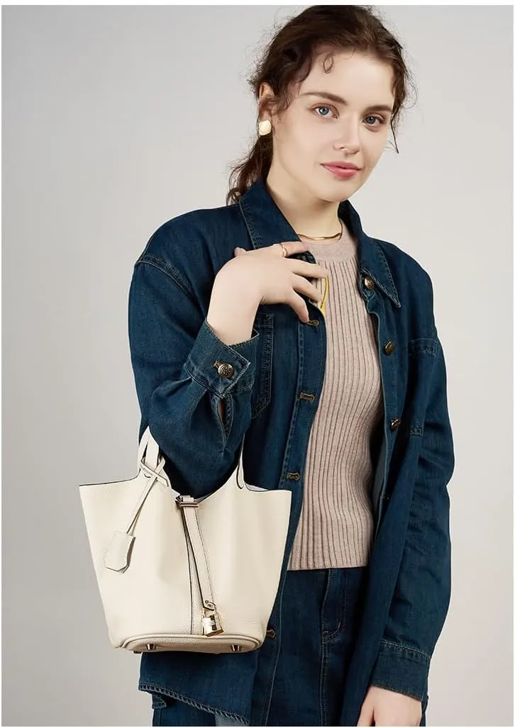 Bucket basket ladies bags handbags large capacity fashionable versatile high end purses
