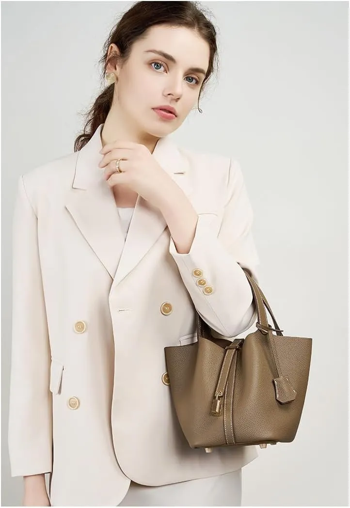 Bucket basket ladies bags handbags large capacity fashionable versatile high end purses