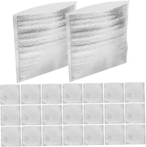 Cabilock 50Pcs Insulated Food Portable Thermal for Home Outdoor and Grocery Use Tear Resistant Cooler