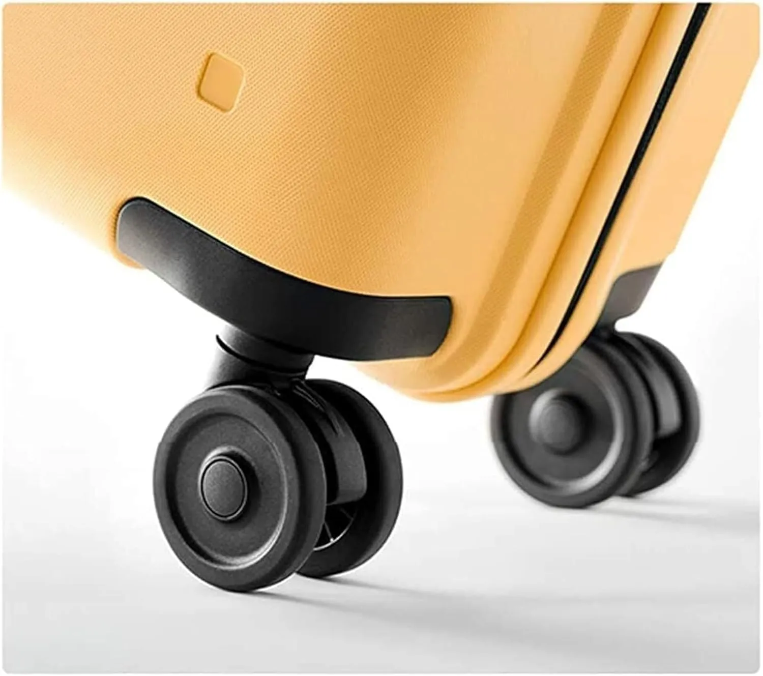 Cabin Luggage Hardside Rugged Travel Suitcase Luggage with 8 Spinner Wheels, Customs Code Lock Travel Bag