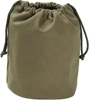 Camping Essential Large Capacity Drawstring Bag Canvas for Camping Supplies Storage