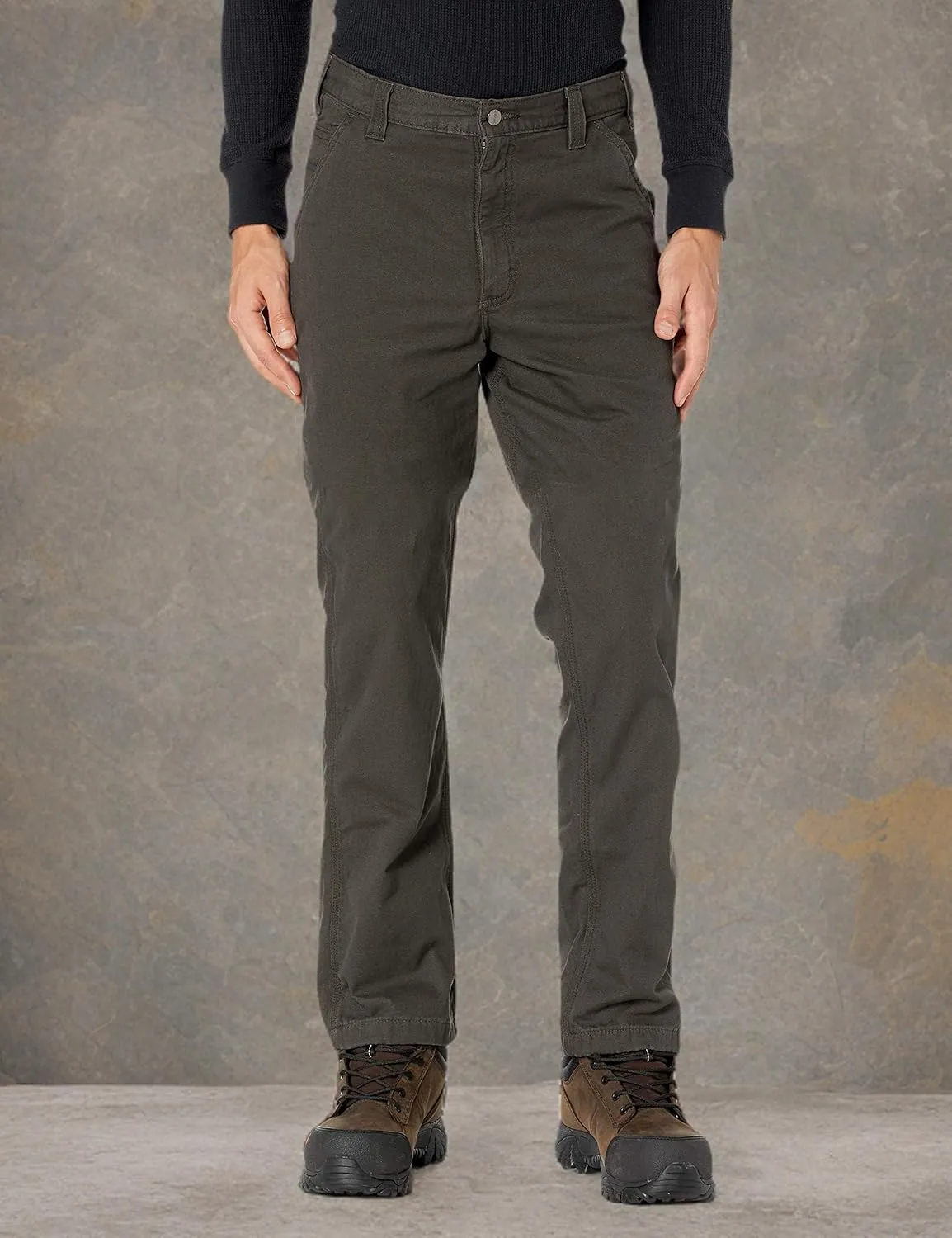 Carhartt Men's 103342 Knit Lined Rugged Flex Rigby Dungaree