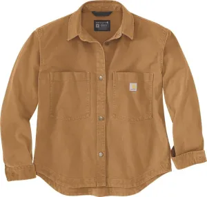 Carhartt Women's Rugged Flex Loose Fit Heavyweight Duck Overshirt