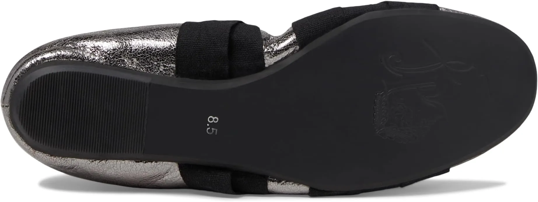 Cece Wrap Ballet Flat Free People, Pewter