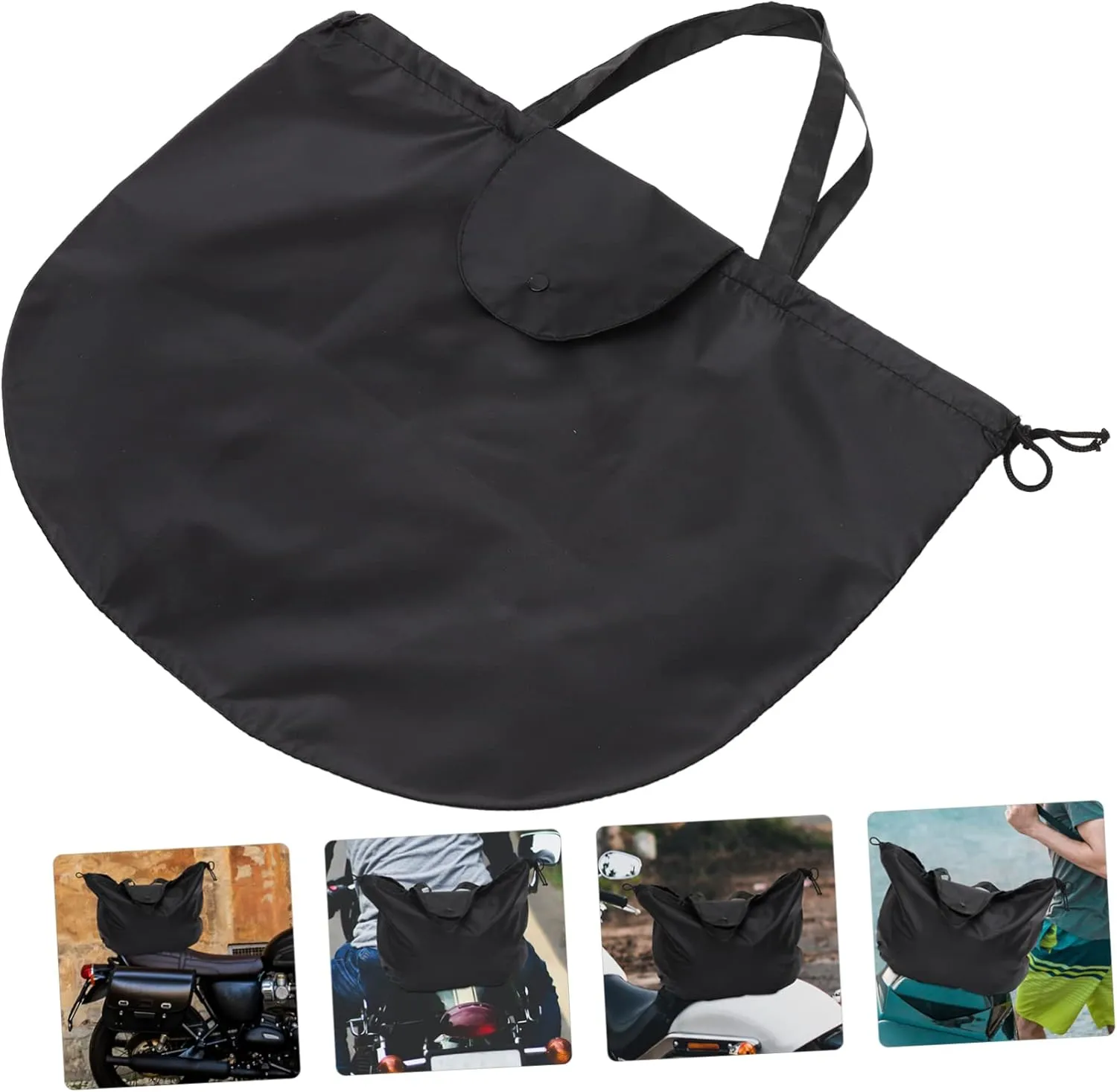 Ciieeo Lightweight Motorcycle Bag Practical Safety Container Multipurpose Sundries Storage Pouch for Gym Home School Outdoor Use