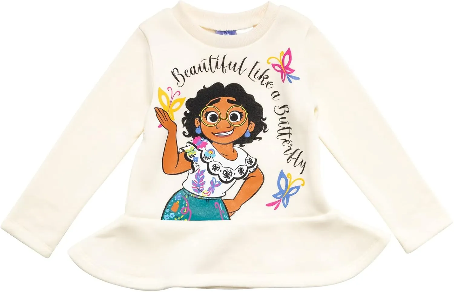Disney Encanto Mirabel Luisa Isabela Girls Pullover Fleece Sweatshirt and Leggings Outfit Set Toddler to Little Kid