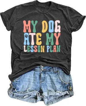 Dog Lover Shirts for Women - Cat Paw Graphic Tee Dog Mom Gifts Girls Heart Tops