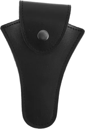 ERINGOGO 1 PC Durable Cowhide Storage Pouch for Musical Instruments Lightweight Portable Bag for Mouthpieces Keys and Parts Convenient for Travel and Home Use Black Color