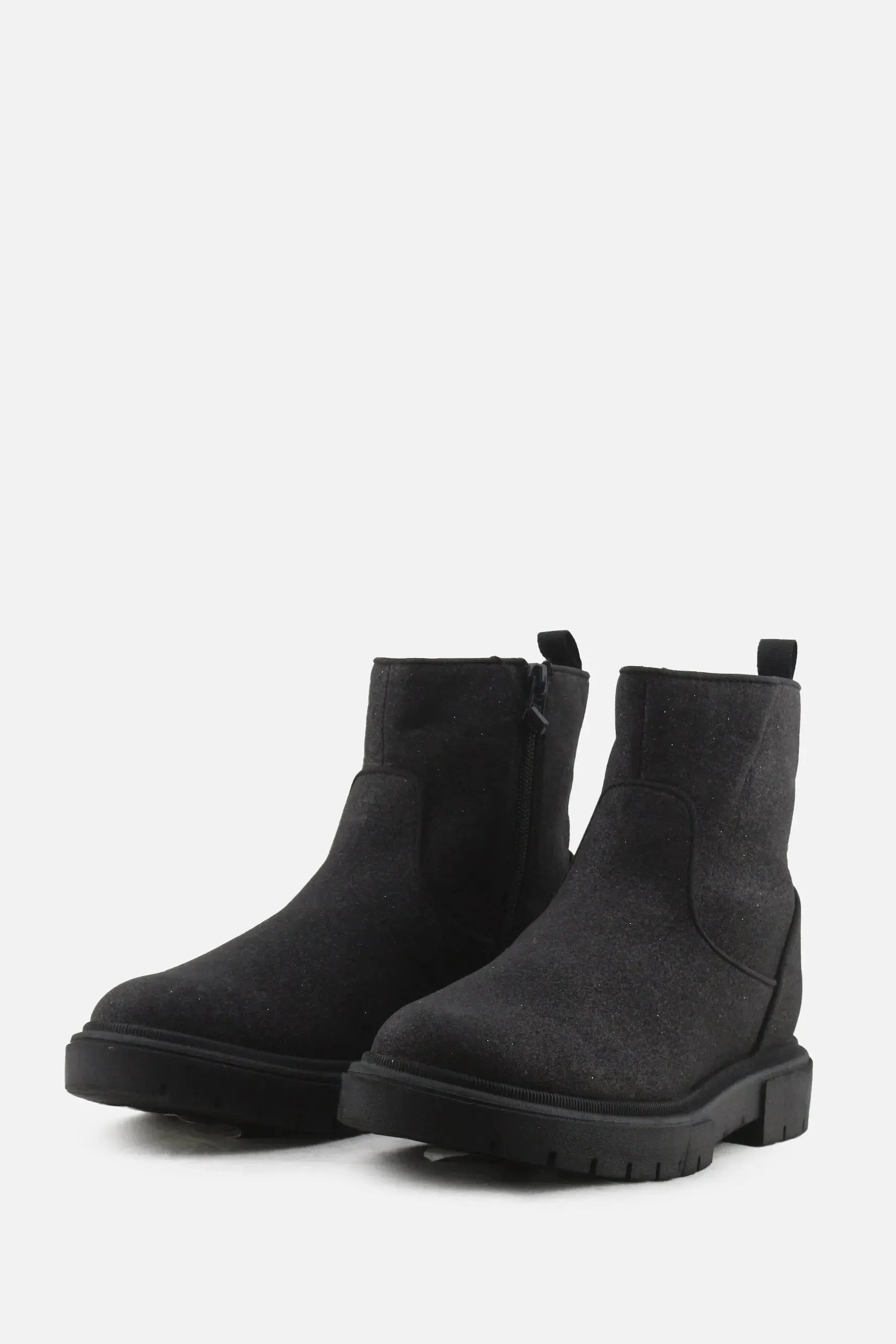 European Brand Zipper Chelsea Ankle Boots | Textile