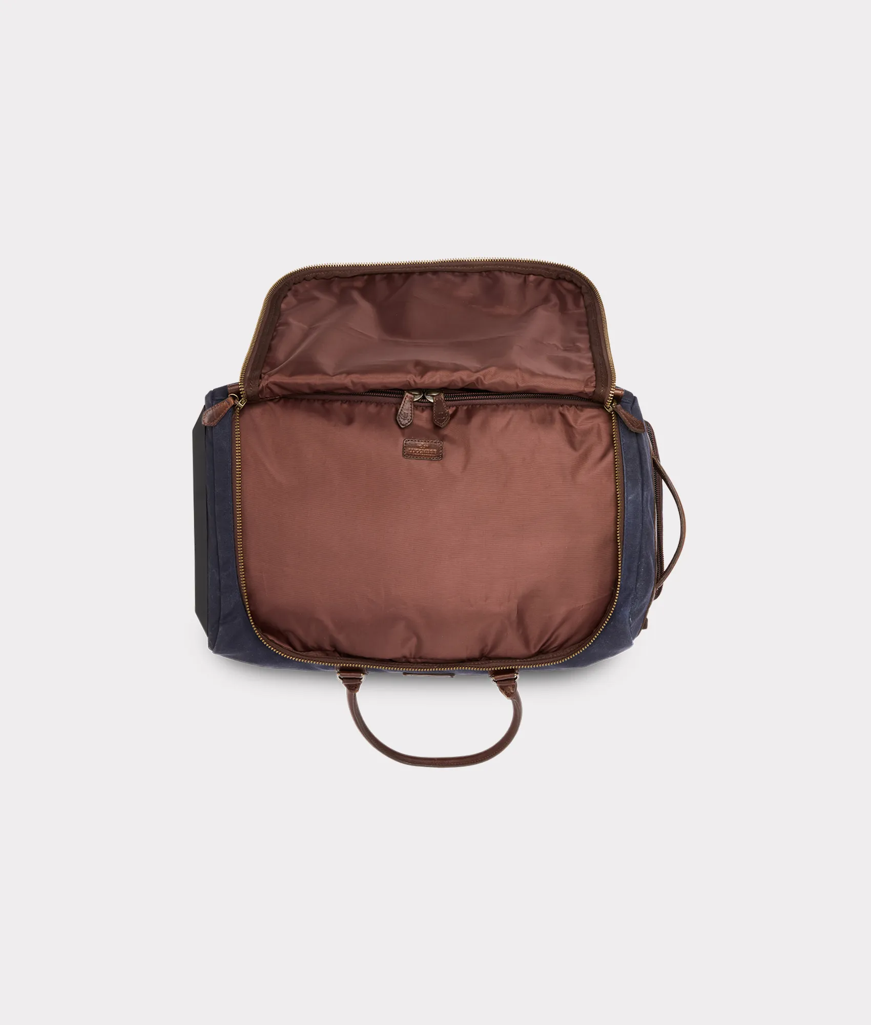 Everyday Waxed Canvas Rolling Duffle :: Navy