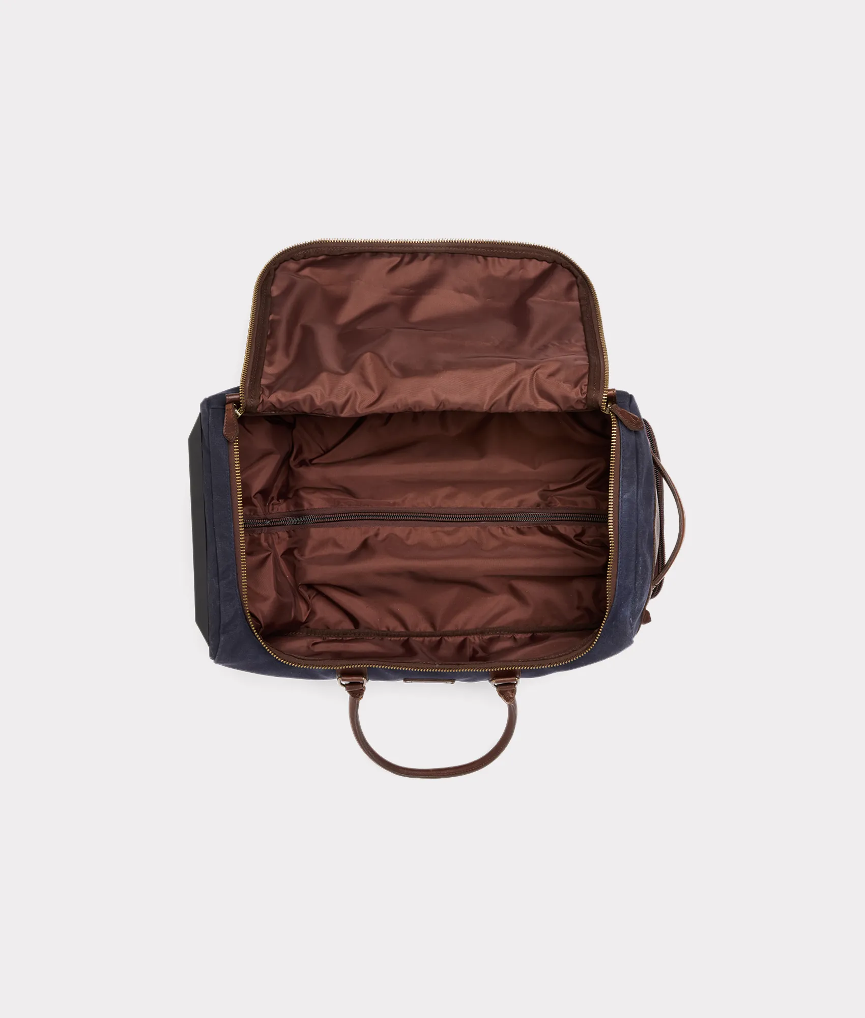 Everyday Waxed Canvas Rolling Duffle :: Navy