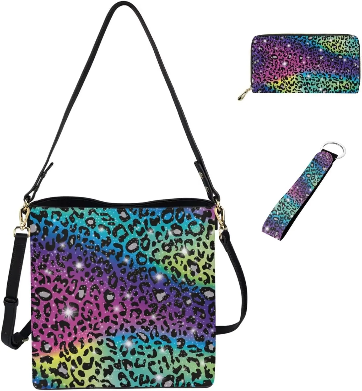 Fashion Versatile Purses for Women 3 Piece Set for Daliy Use