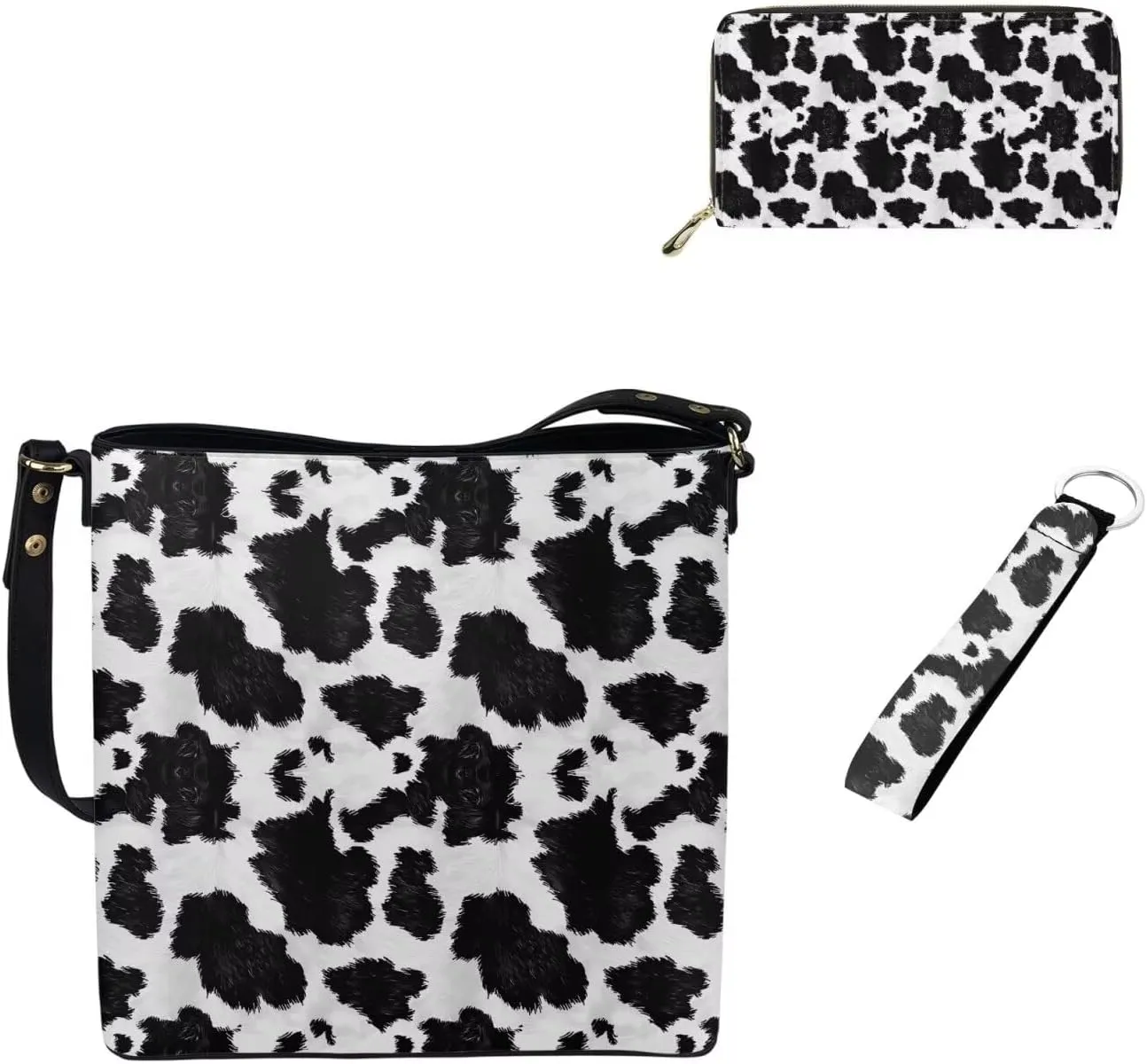 Fashion Versatile Purses for Women 3 Piece Set for Daliy Use