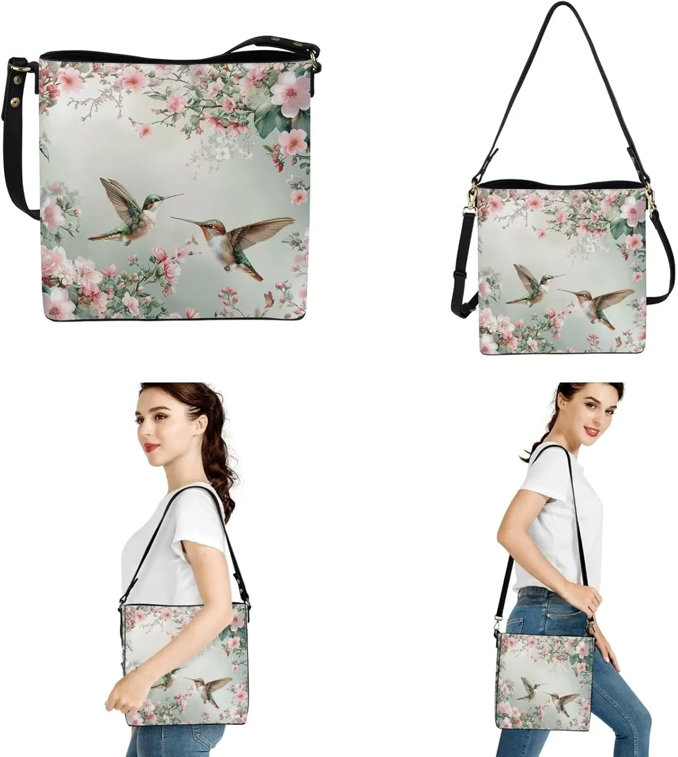 Fashion Versatile Purses for Women 3 Piece Set for Daliy Use