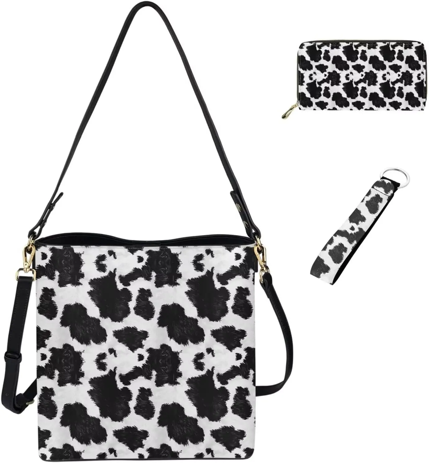 Fashion Versatile Purses for Women 3 Piece Set for Daliy Use