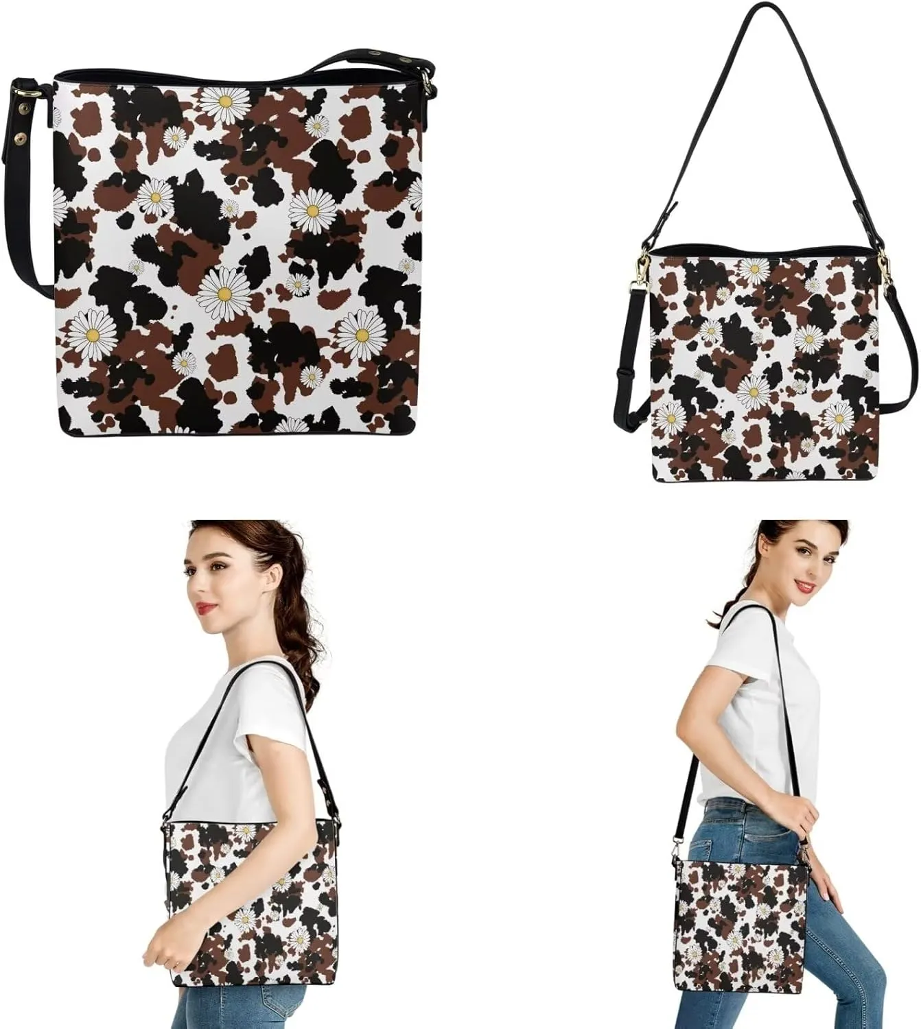 Fashion Versatile Purses for Women 3 Piece Set for Daliy Use