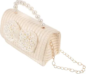 Fashion Women's Pouch Phone Bag for Outdoor Bow Decoration Versatile Coin Purse for Ladies