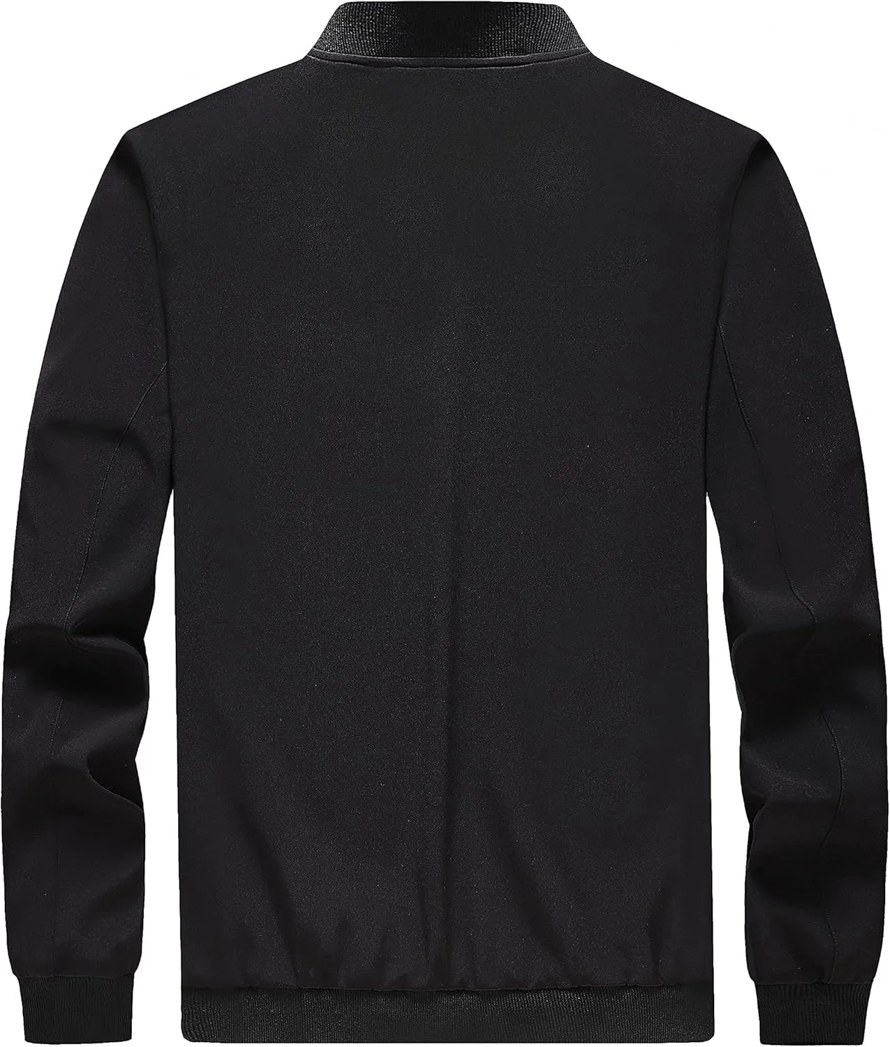 FoxQ Men's Bomber Jacket Lightweight, Slim Fit Sportswear Daily Casual Style with a Sporty Edge