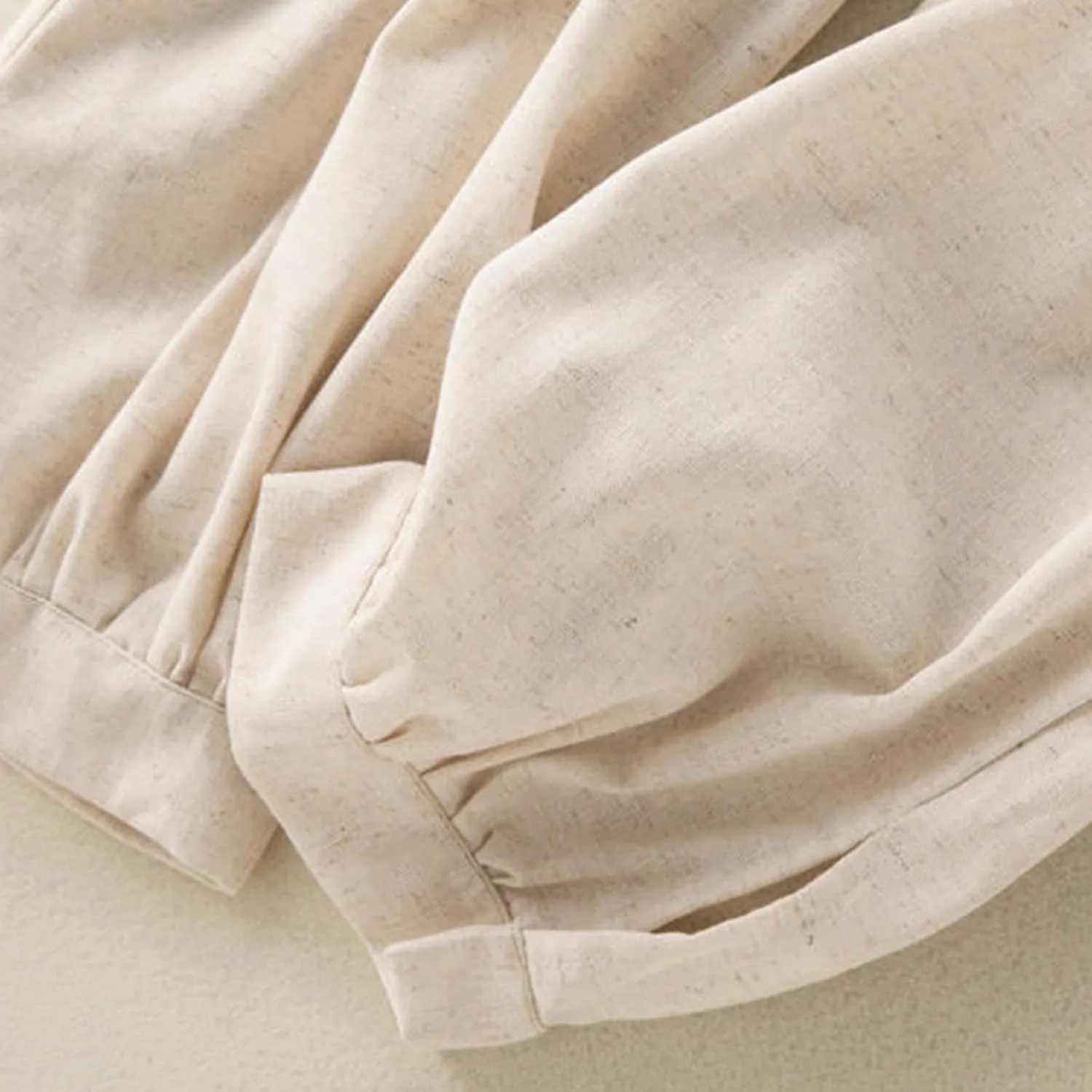 FZYLQY Linen Pants for Women Summer 2025 Casual Elastic Waist Trousers Relax Fit Comfy Palazzo Wide Leg Pants Sweatpants