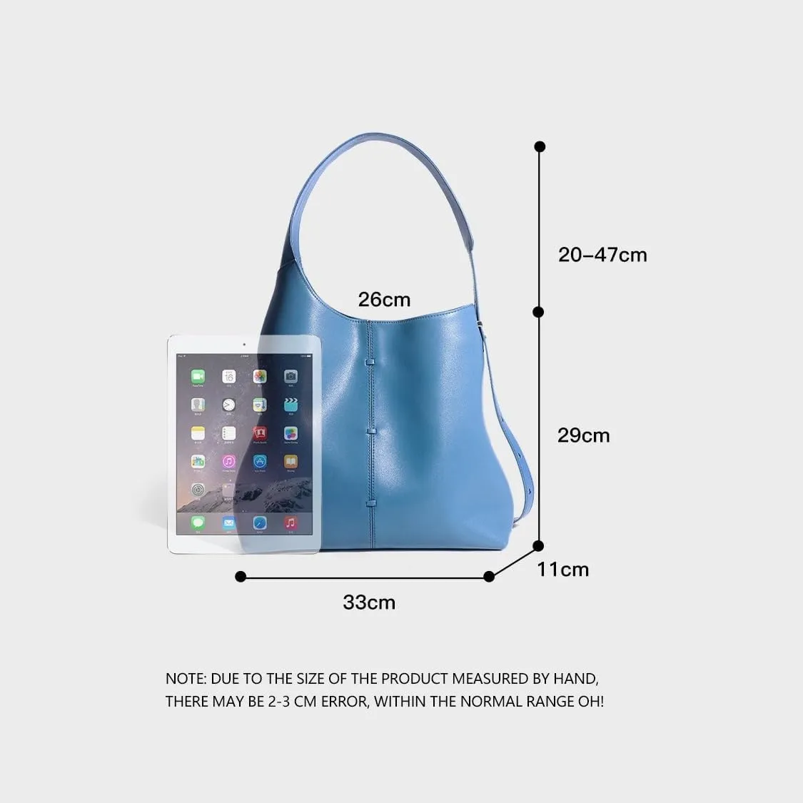 Genuine Leather Totes Hobo Shoulder Crossbody Bag Handbag for Women Large Capacity Commuting Underarm Bag Versatile Chic