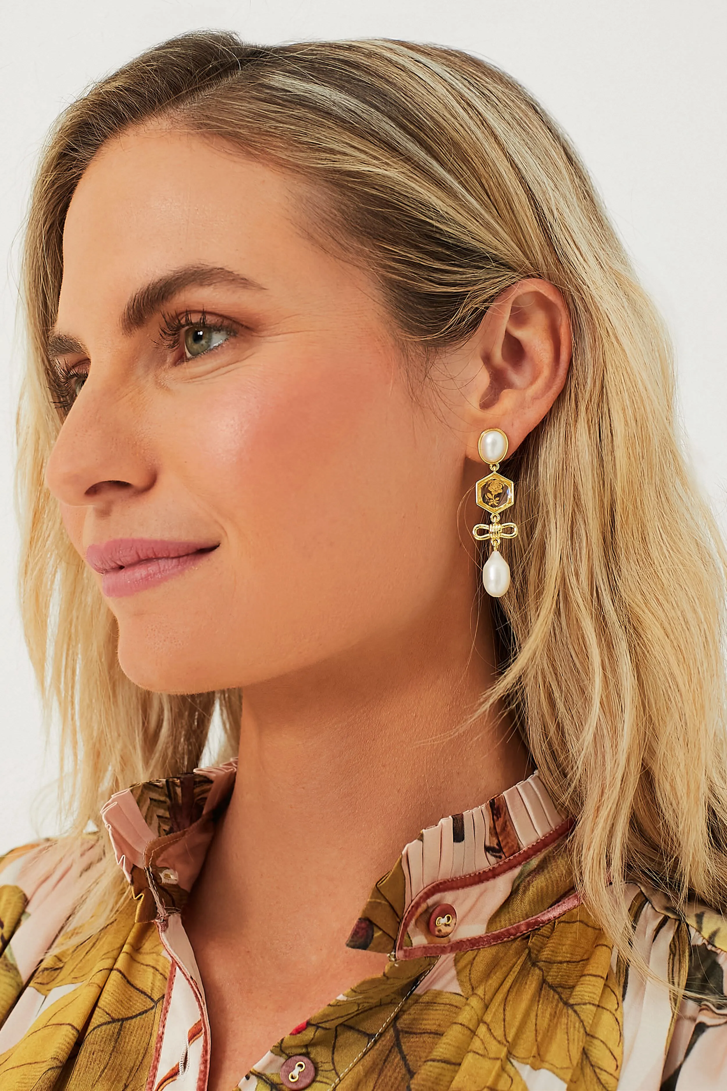 Gold Darby Earrings