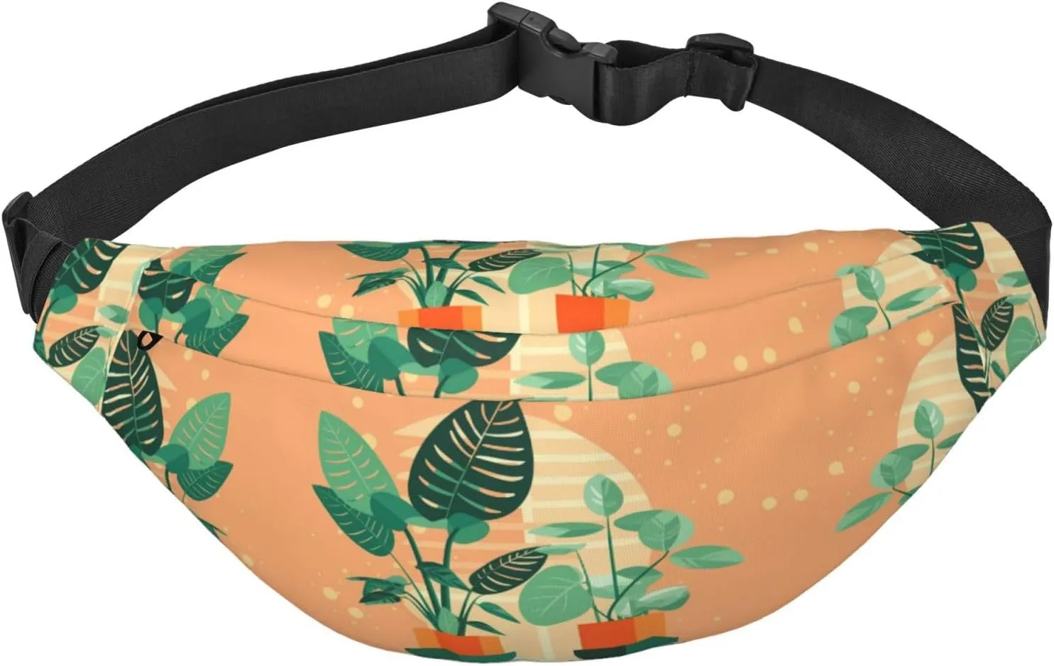 Green Turtleback Travel Fashion Waist Bag, Suitable for Sports, Running, Cycling, Traveling, Fishing Boys Large Crossbody Waist Bag,