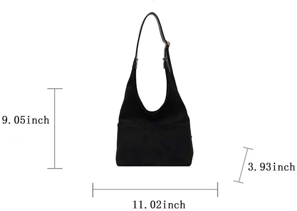 Handbag for Women Matte Retro Versatile Autumn Mesh Red One Shoulder Crossbody Bucket Bag