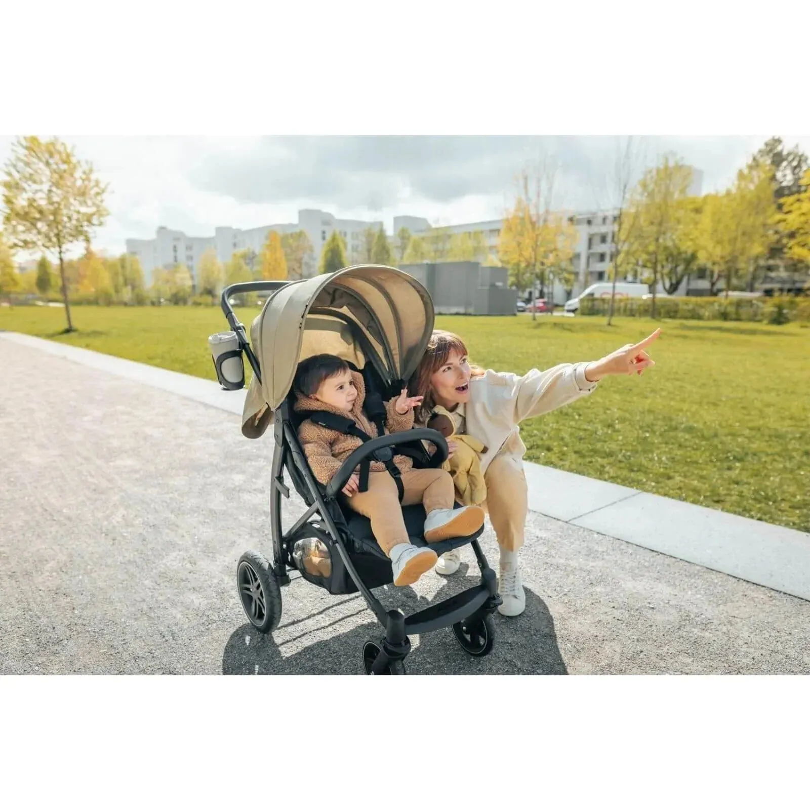 Hauck Rapid 4D Pushchair - Beige