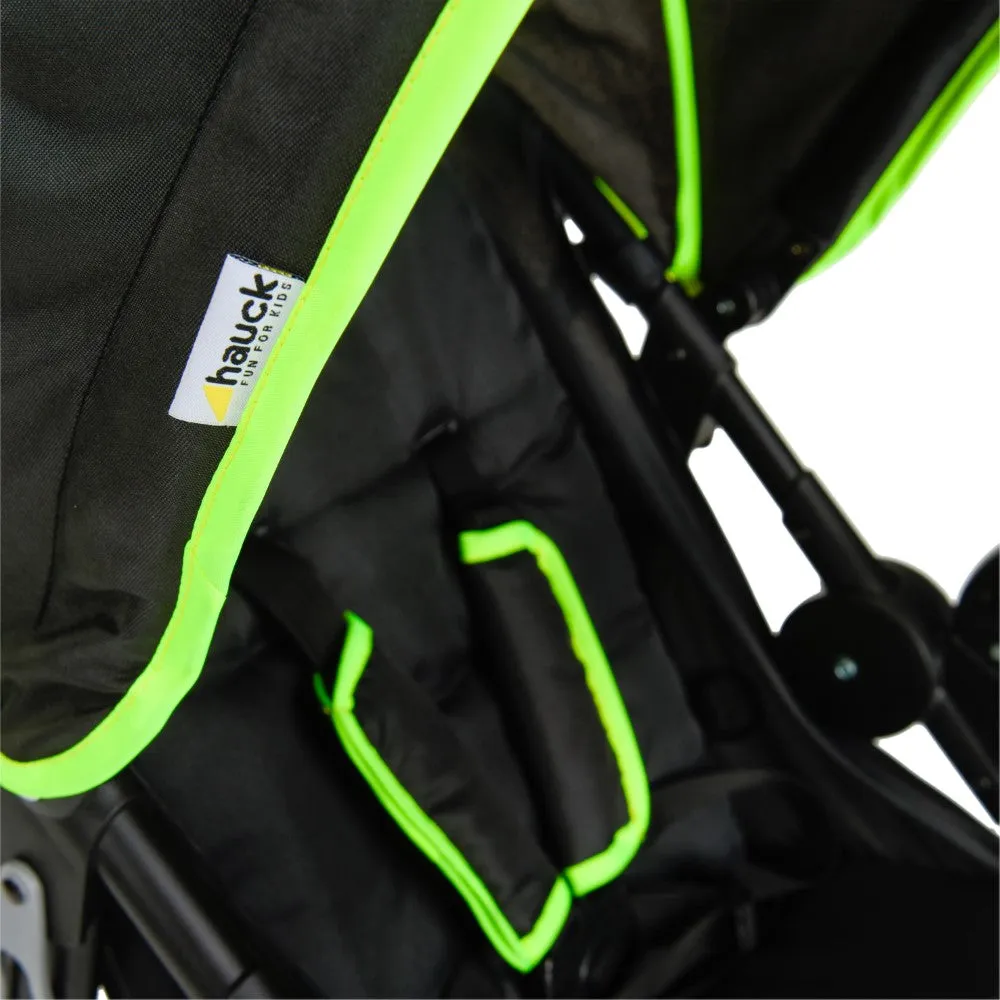Hauck Runner Stroller (Black/Neon Yellow)