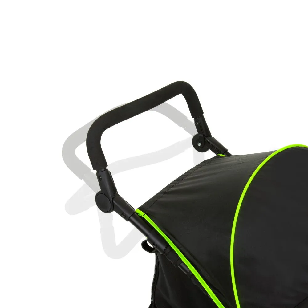 Hauck Runner Stroller (Black/Neon Yellow)