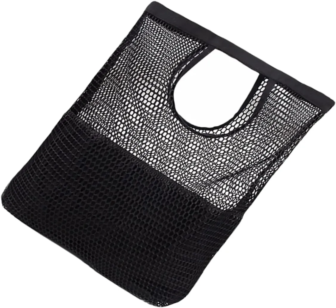 High Capacity Beach Bag Lightweight Mesh Tote for Stylish Design for Travel and Shopping Versatile