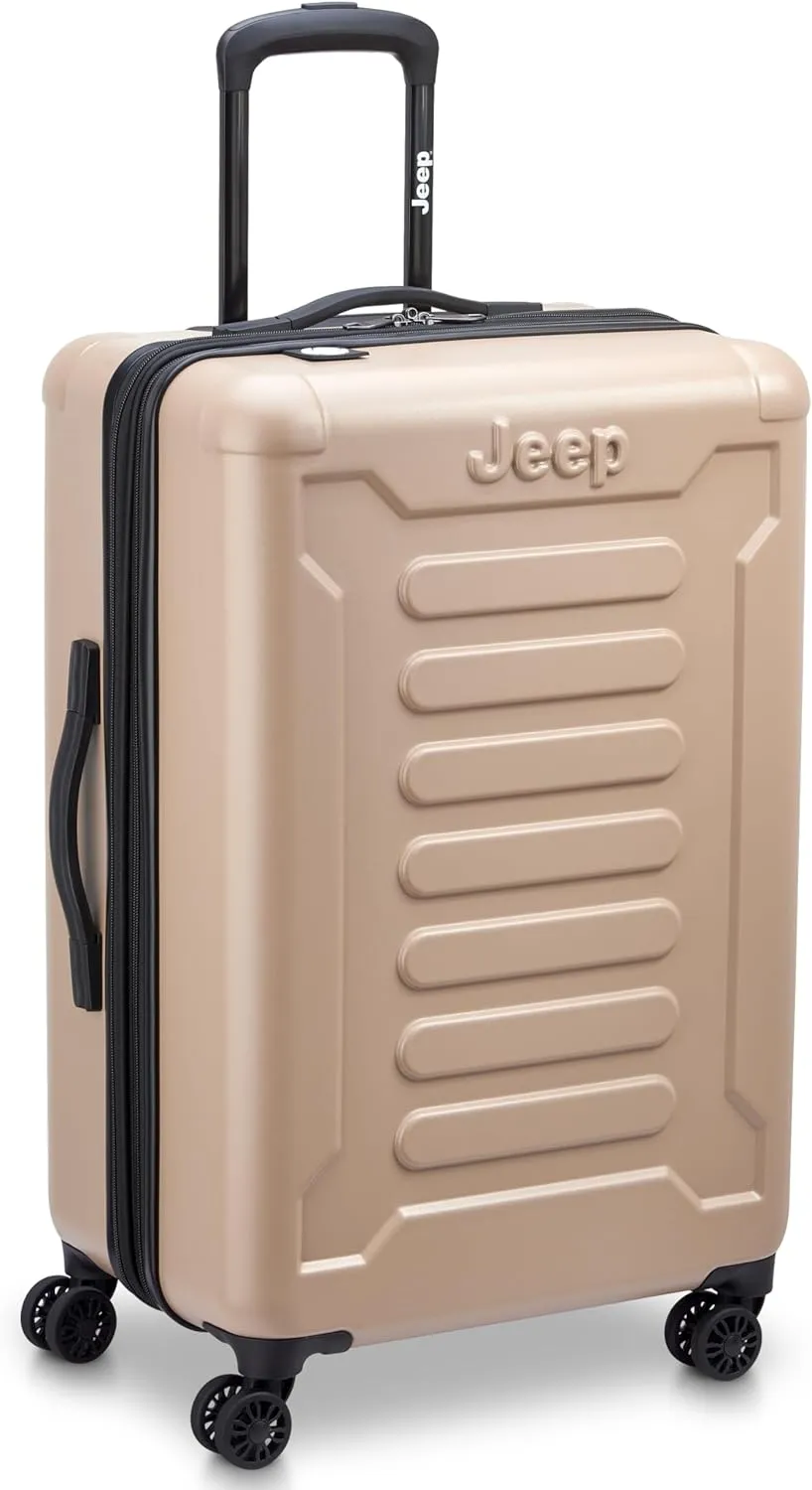 Jeep JH004C Hardside Expandable Luggage with Spinner Wheels
