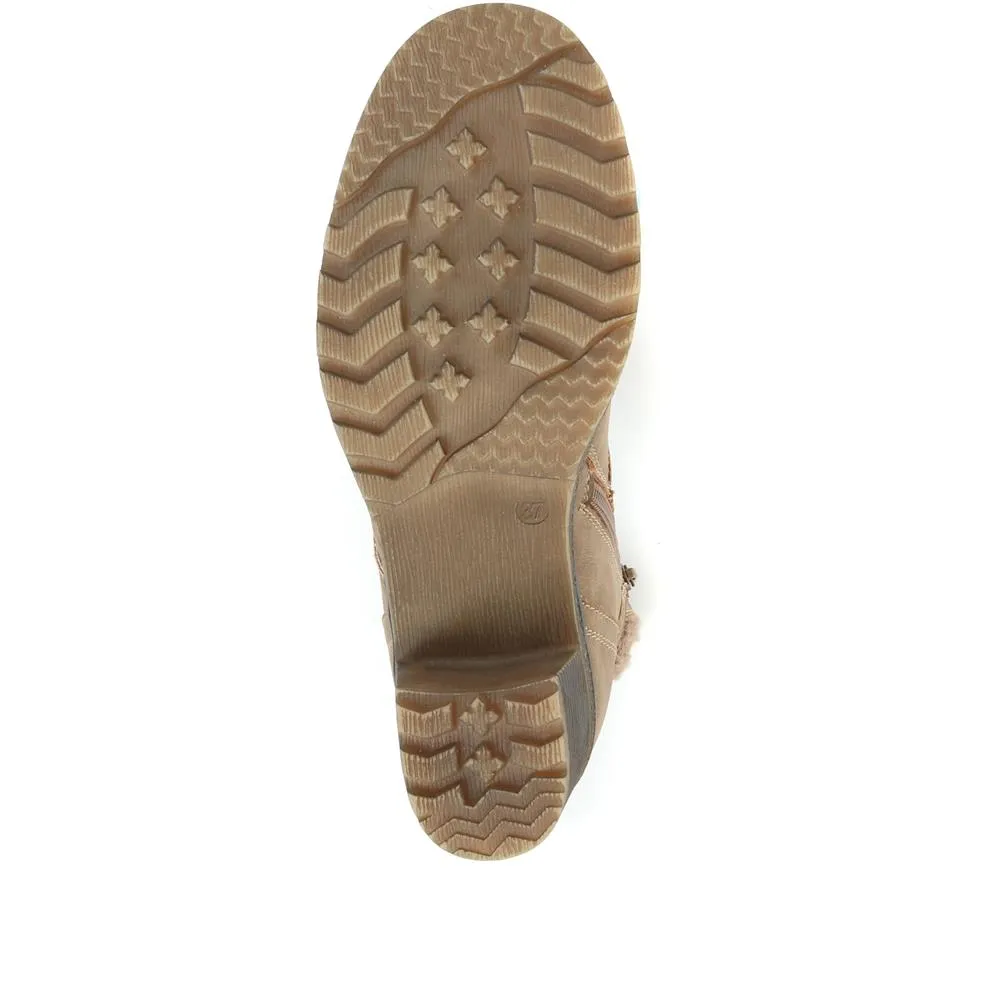 Lace Up Ankle Boots - WBINS34111 / 320 459