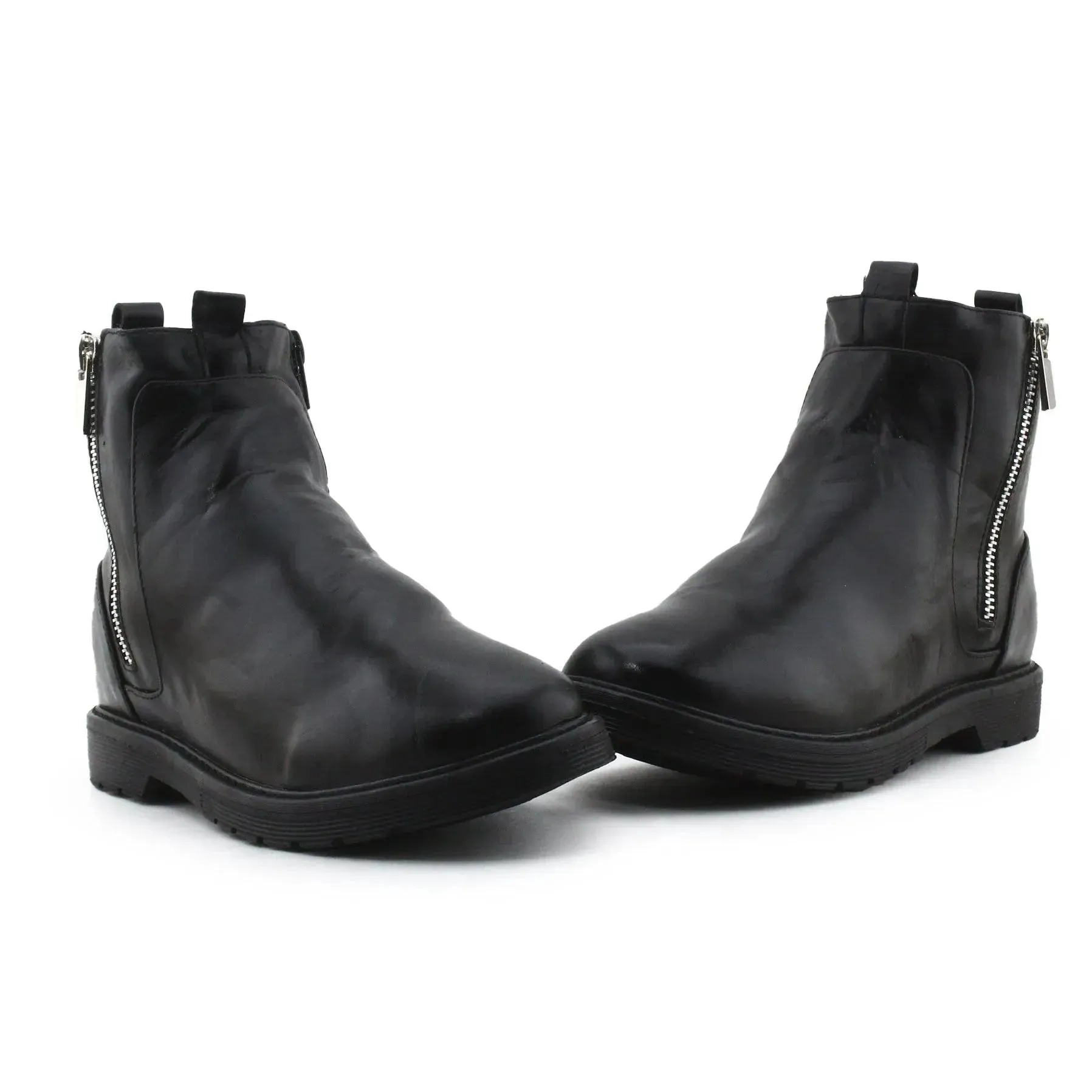 Lefties Zipper Chelsea Boots | 100% Authentic Leather